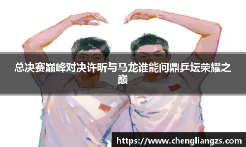 总决赛巅峰对决许昕与马龙谁能问鼎乒坛荣耀之巅