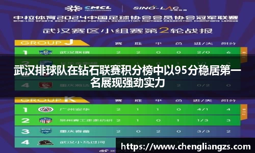 武汉排球队在钻石联赛积分榜中以95分稳居第一名展现强劲实力